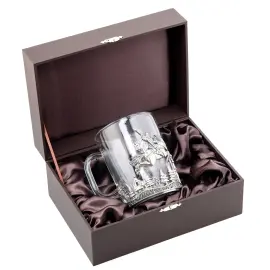 Кружка с двойными стенками "Богатырская сила"